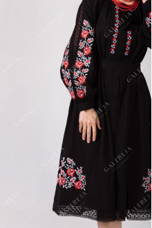 Women's embroidered dress "Rose"