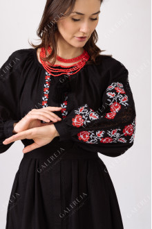 Women's embroidered dress "Rose"