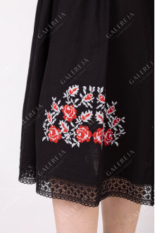 Women's embroidered dress "Rose"
