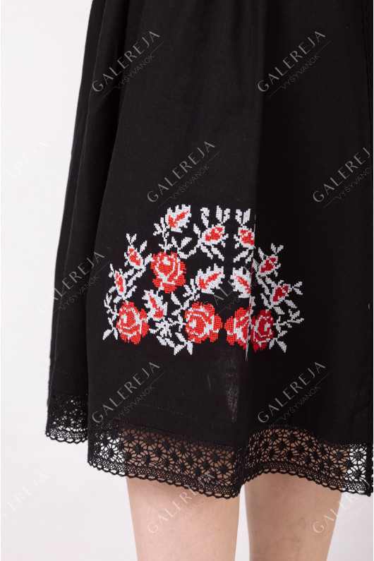 Women's embroidered dress "Rose"