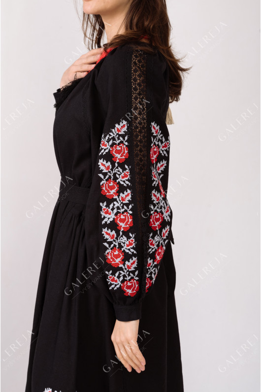 Women's embroidered dress "Rose"