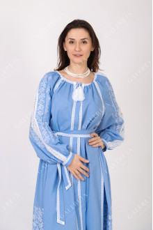 Women's embroidered dress "Sokalskaya"
