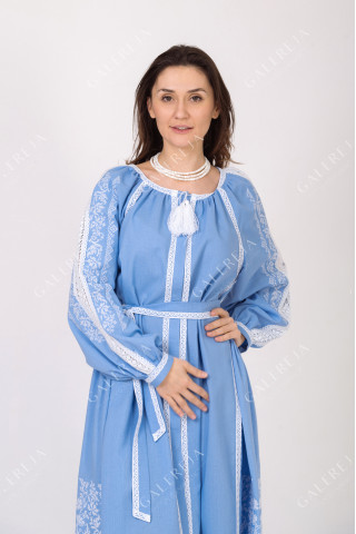 Women's embroidered dress "Sokalskaya"