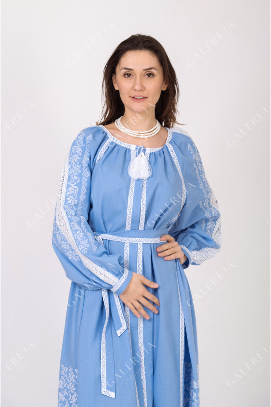 Women's embroidered dress "Sokalskaya"