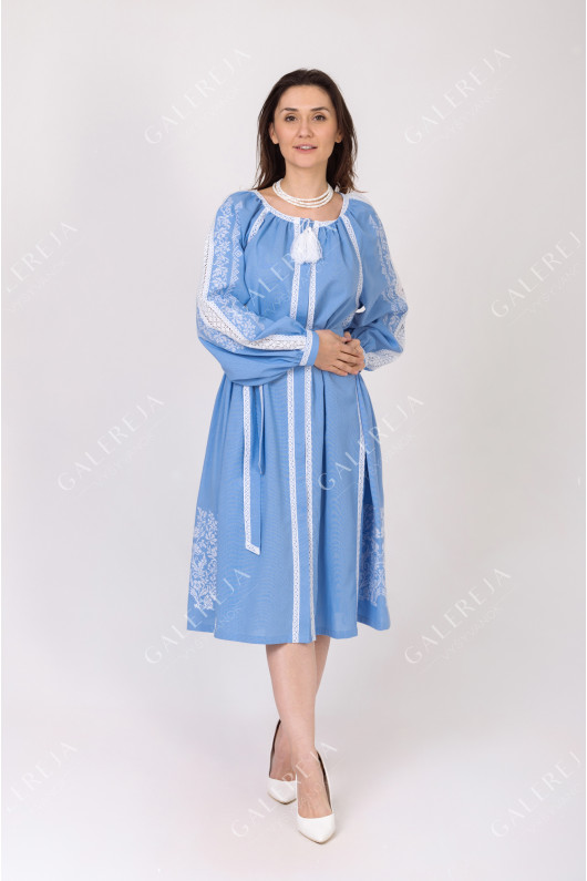 Women's embroidered dress "Sokalskaya"