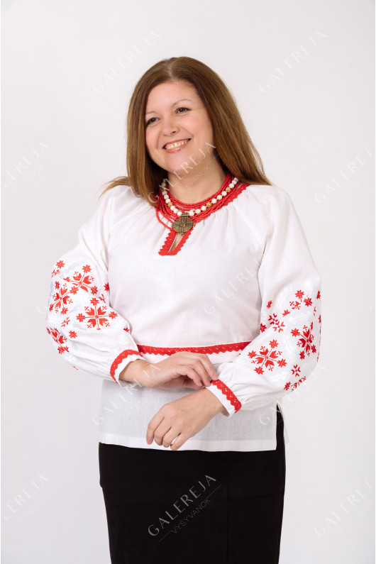 Women's embroidered shirt "Eastern Star"