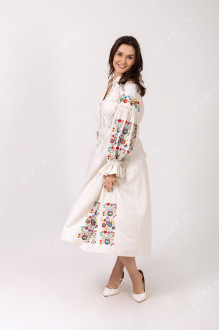 Women's embroidered dress "Flower Bukovina"