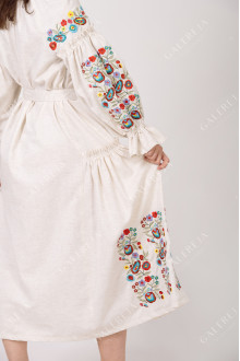 Women's embroidered dress "Flower Bukovina"