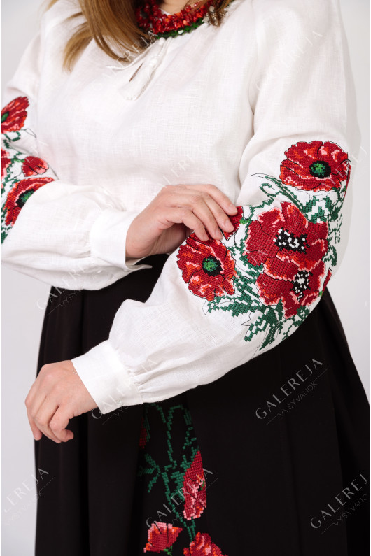 Women's embroidered shirt "Makoveya"
