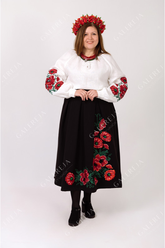 Women's embroidered shirt "Makoveya"