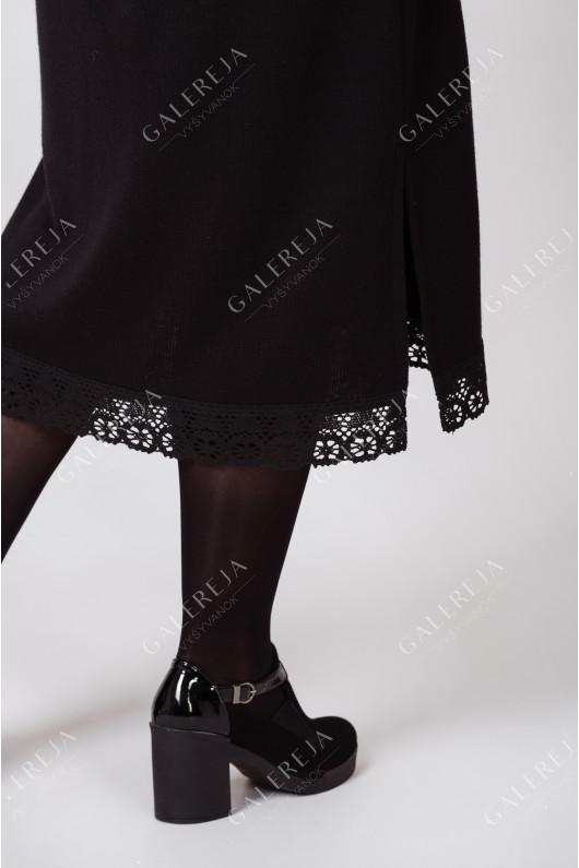 Women's embroidered dress "Knitted"