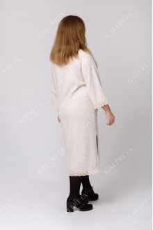 Women's embroidered dress "Knitted"
