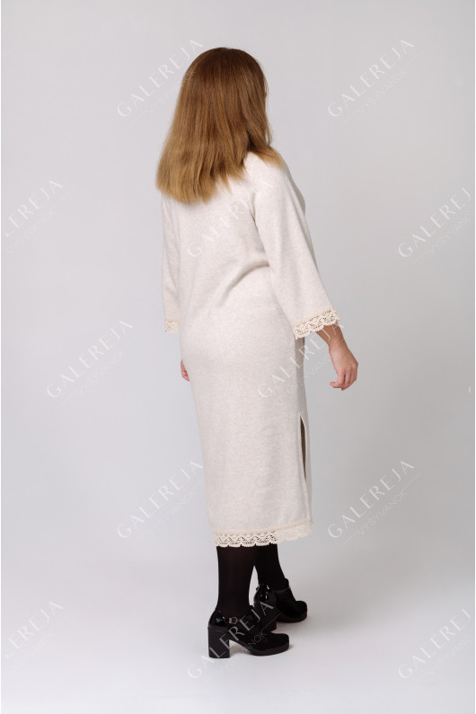 Women's embroidered dress "Knitted"