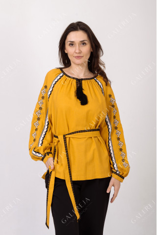 Women's embroidered shirt "Autumn"