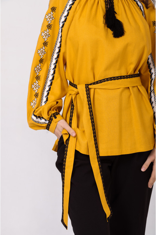 Women's embroidered shirt "Autumn"