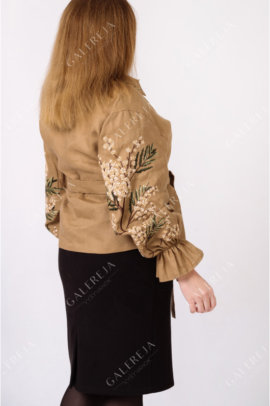 Women's embroidered shirt "Mimosa"