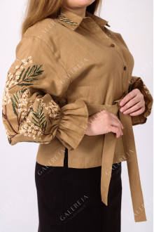 Women's embroidered shirt "Mimosa"