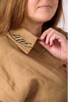 Women's embroidered shirt "Mimosa"